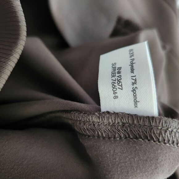 Stylus Women's Oregano Green Pull-On Wide Waist Band Wide Leg Pants Size XXL - Picture 9 of 9